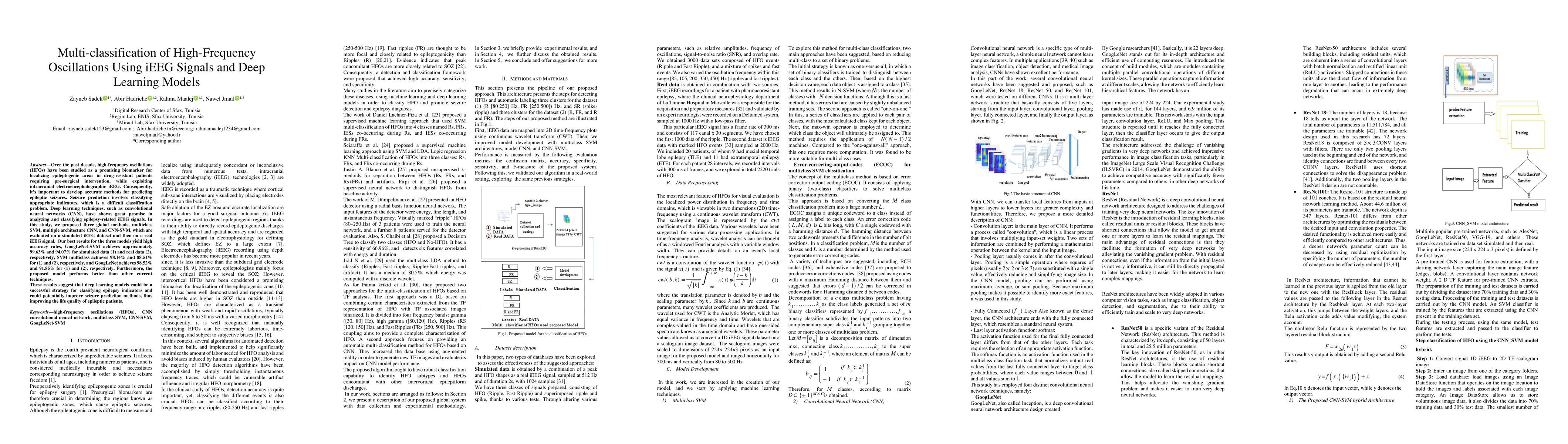 Thumbnail for Multi-classification of High-Frequency Oscillations Using iEEG Signals
  and Deep Learning Models