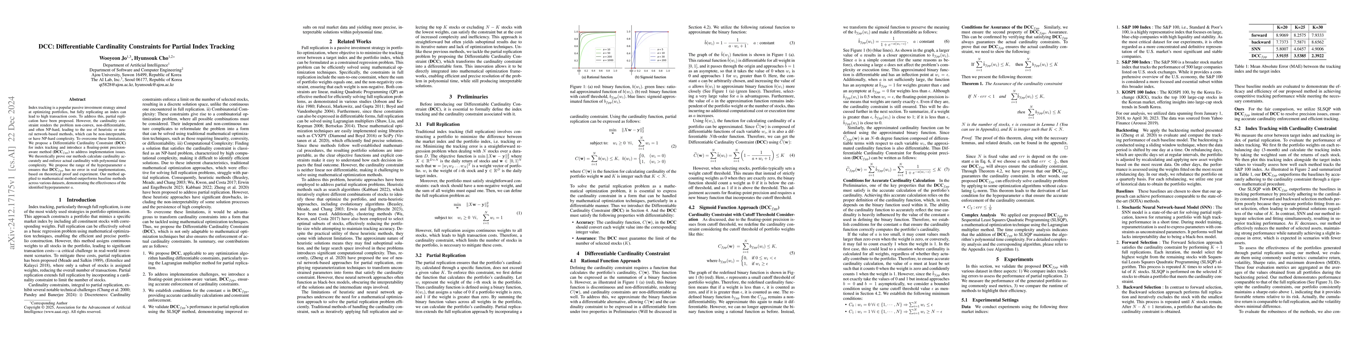 Thumbnail for DCC: Differentiable Cardinality Constraints for Partial Index Tracking