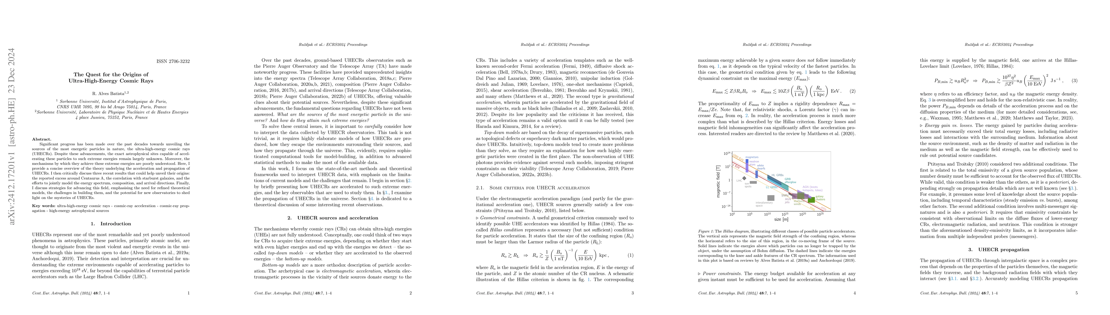 Thumbnail for The Quest for the Origins of Ultra-High-Energy Cosmic Rays