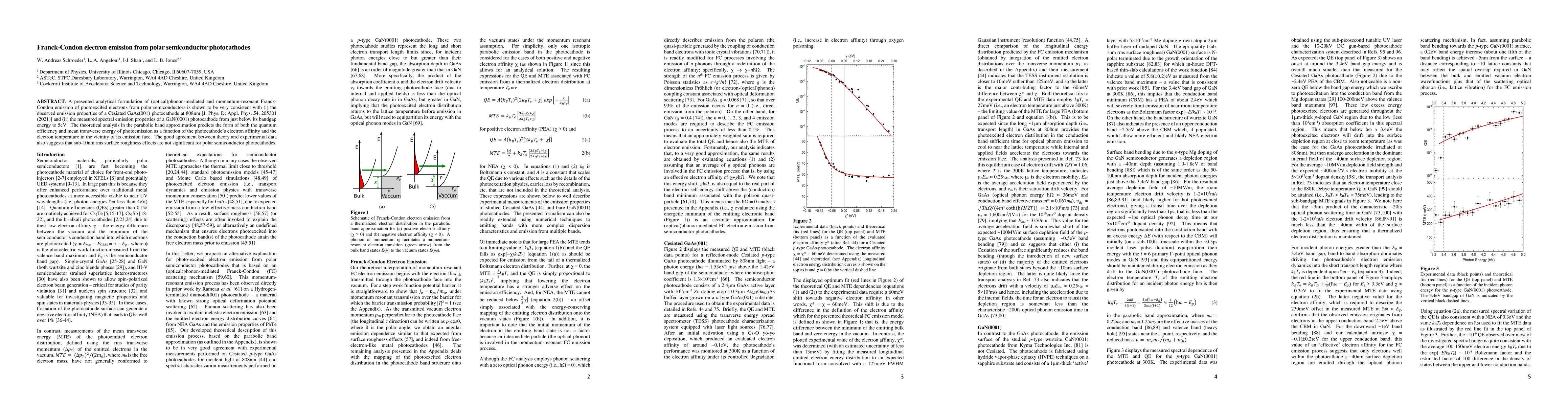 Thumbnail for Franck-Condon electron emission from polar semiconductor photocathodes