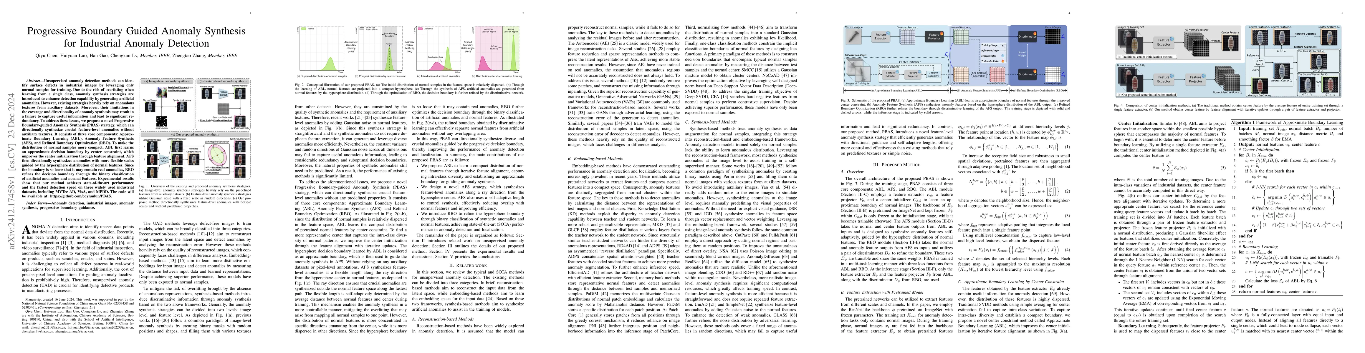 Thumbnail for Progressive Boundary Guided Anomaly Synthesis for Industrial Anomaly
  Detection