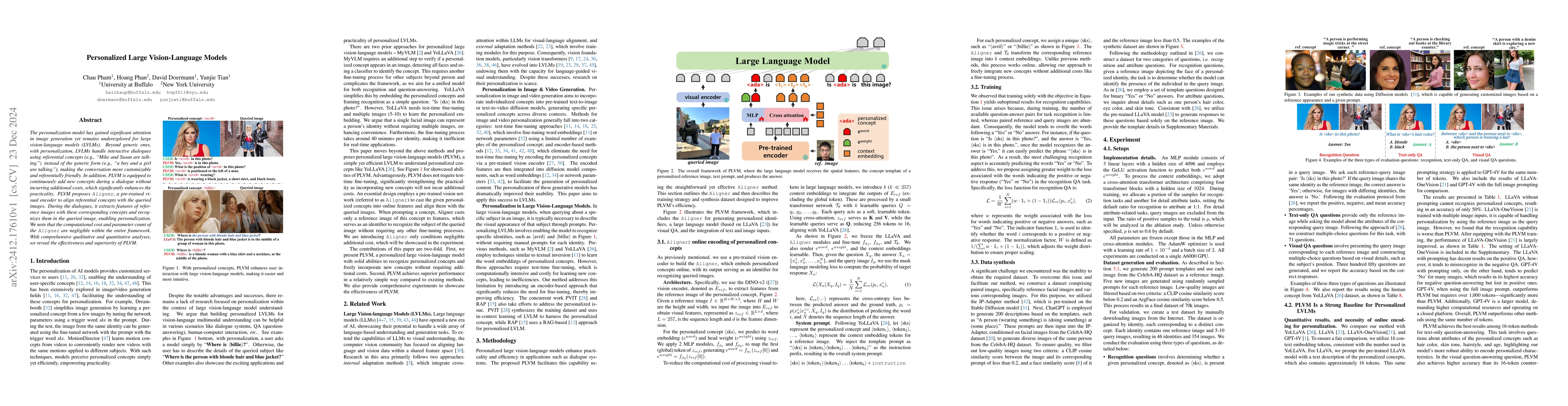 Thumbnail for Personalized Large Vision-Language Models