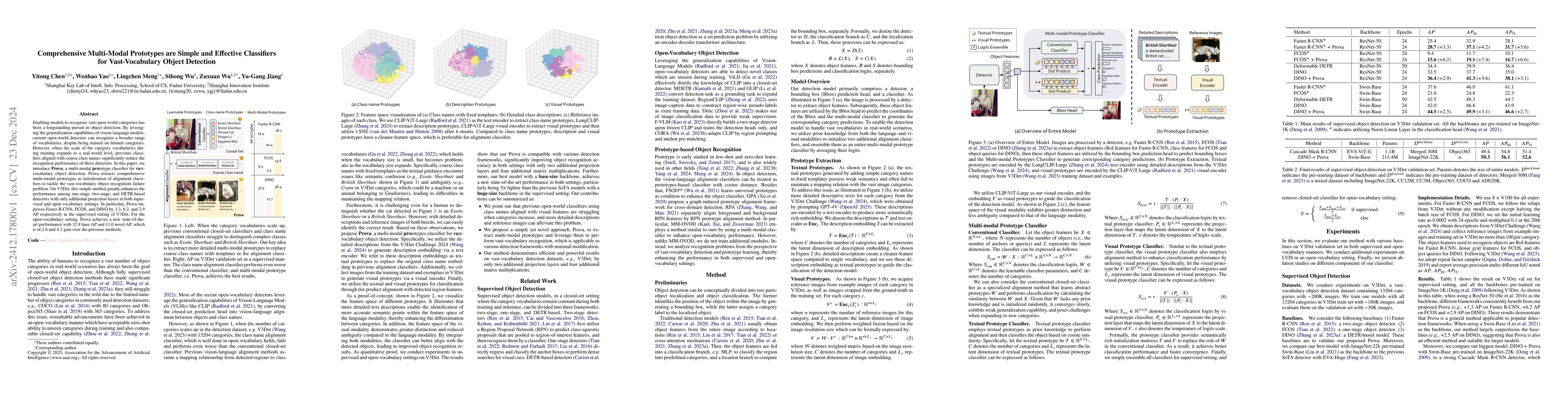 Thumbnail for Comprehensive Multi-Modal Prototypes are Simple and Effective
  Classifiers for Vast-Vocabulary Object Detection