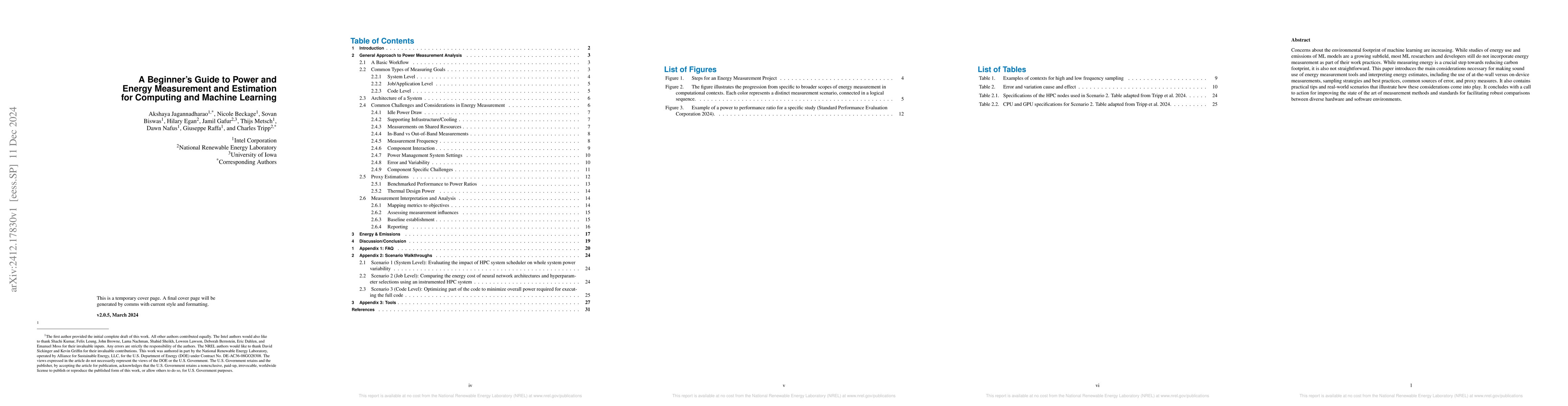 Thumbnail for A Beginner's Guide to Power and Energy Measurement and Estimation for
  Computing and Machine Learning