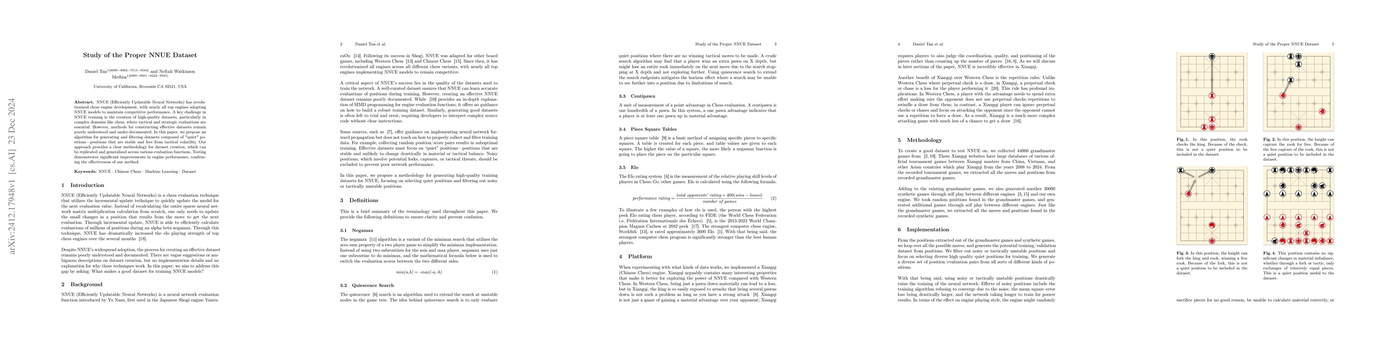Thumbnail for Study of the Proper NNUE Dataset