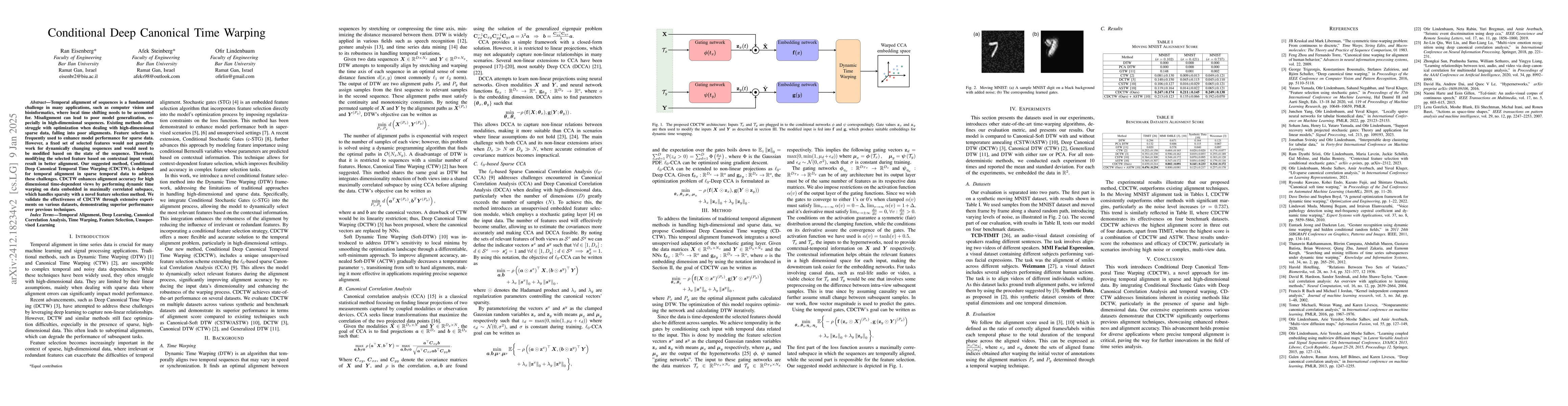 Thumbnail for Conditional Deep Canonical Time Warping