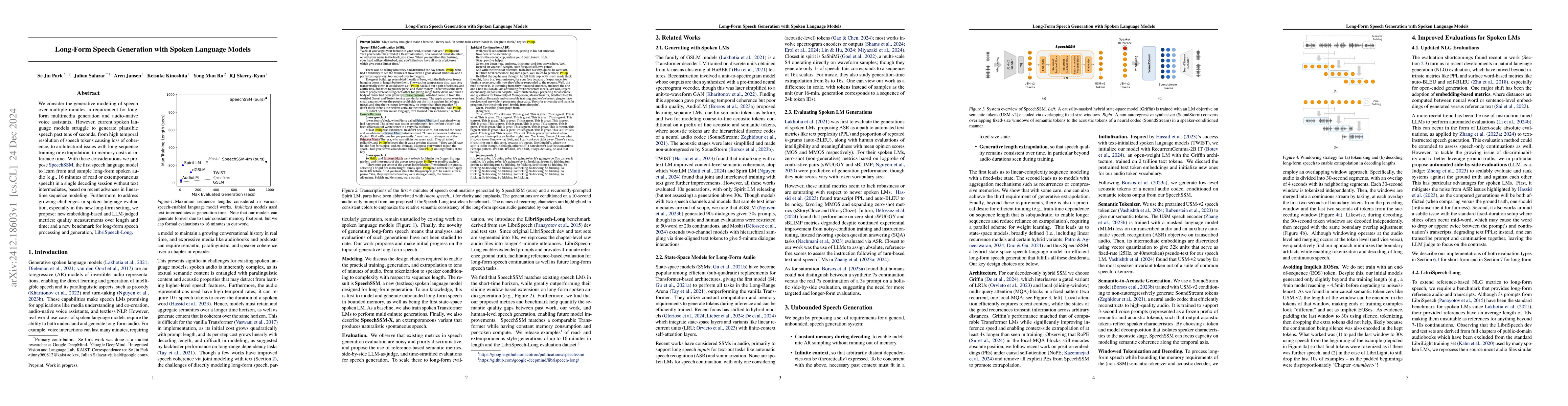 Thumbnail for Long-Form Speech Generation with Spoken Language Models