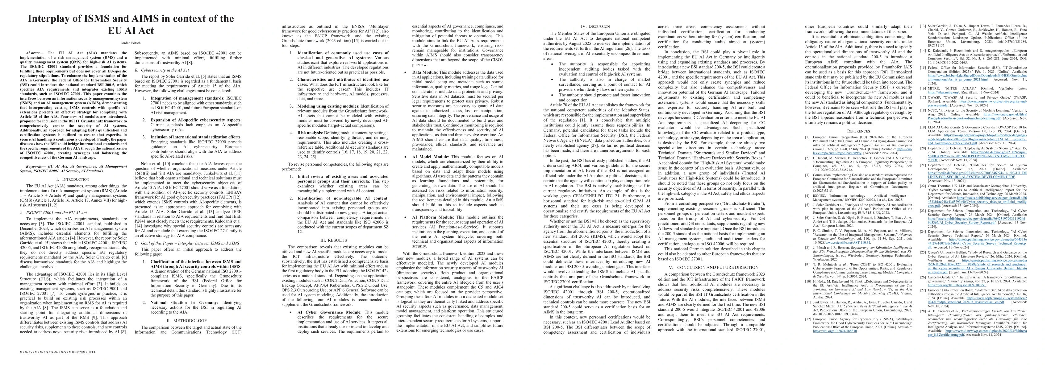 Thumbnail for Interplay of ISMS and AIMS in context of the EU AI Act