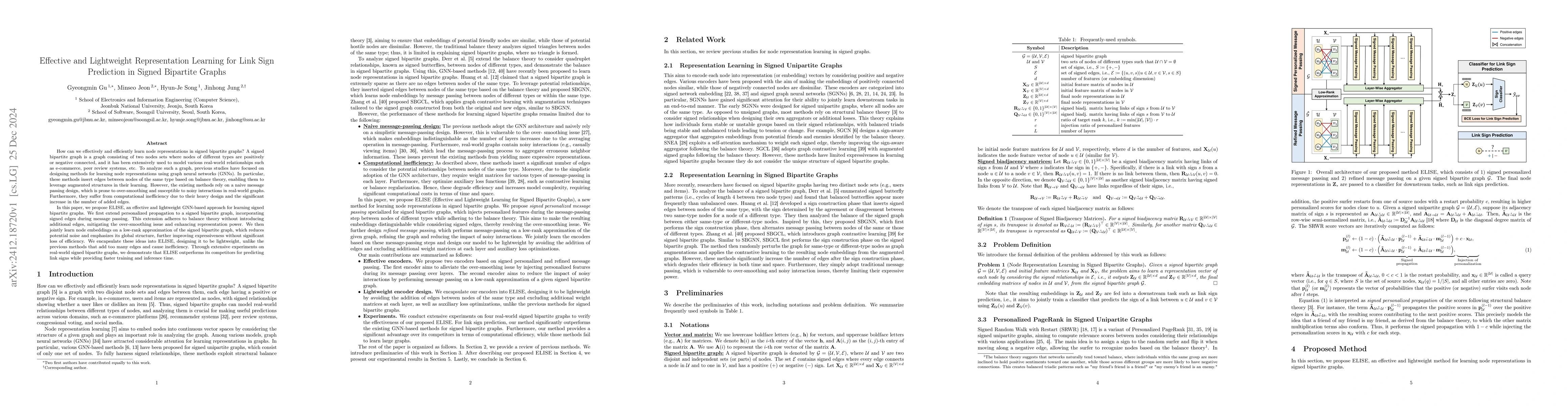 Thumbnail for Effective and Lightweight Representation Learning for Link Sign
  Prediction in Signed Bipartite Graphs