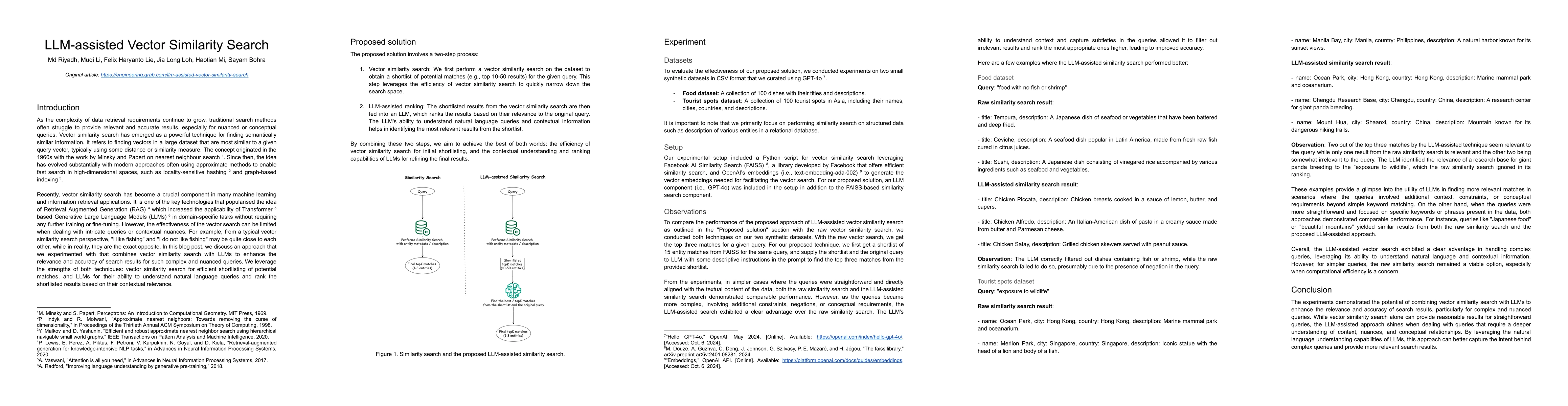 Thumbnail for LLM-assisted vector similarity search