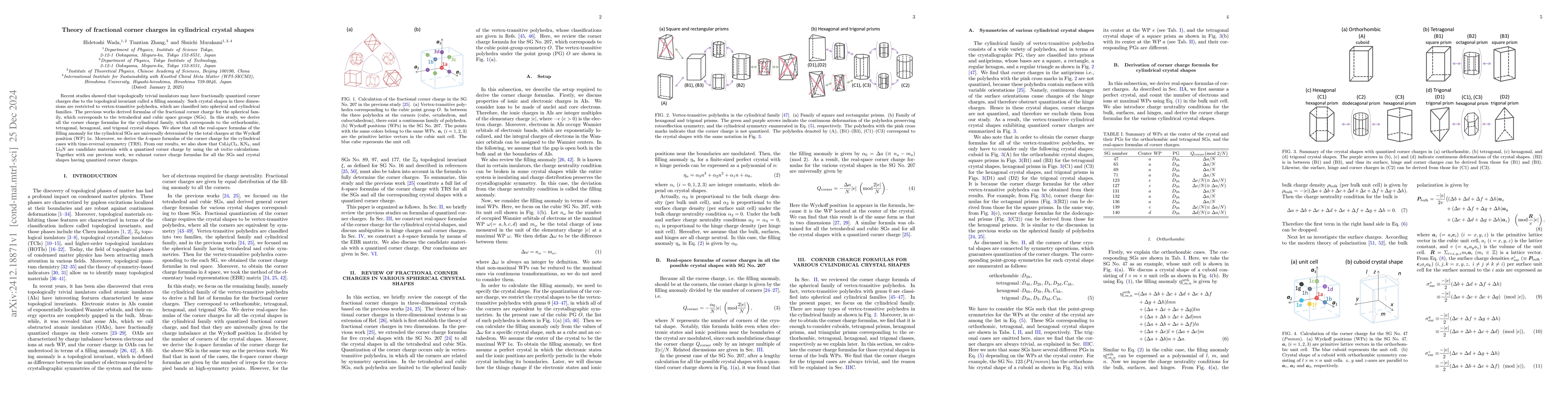 Thumbnail for Theory of fractional corner charges in cylindrical crystal shapes