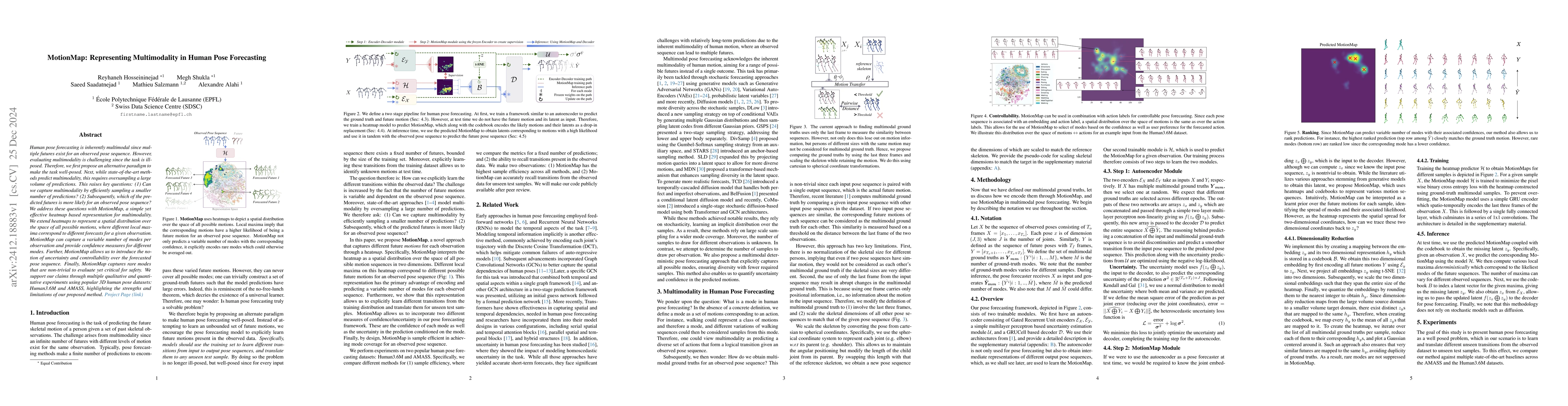 Thumbnail for MotionMap: Representing Multimodality in Human Pose Forecasting