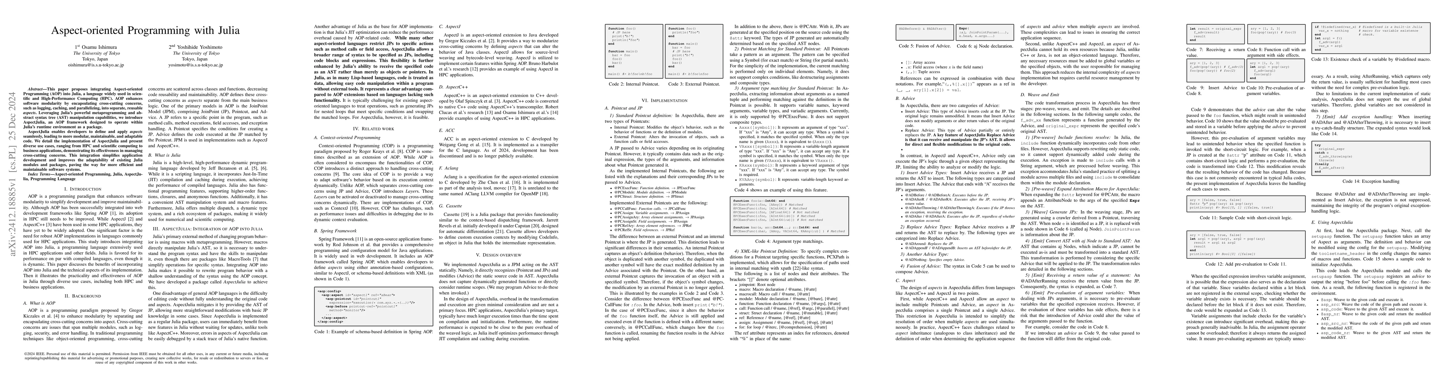 Thumbnail for Aspect-oriented Programming with Julia