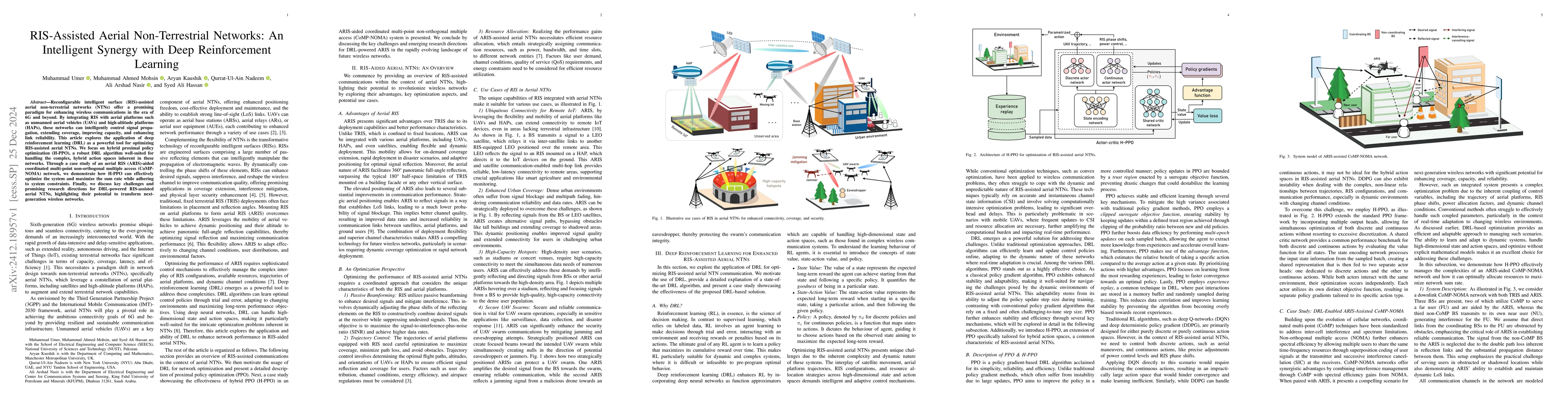 Thumbnail for RIS-Assisted Aerial Non-Terrestrial Networks: An Intelligent Synergy
  with Deep Reinforcement Learning