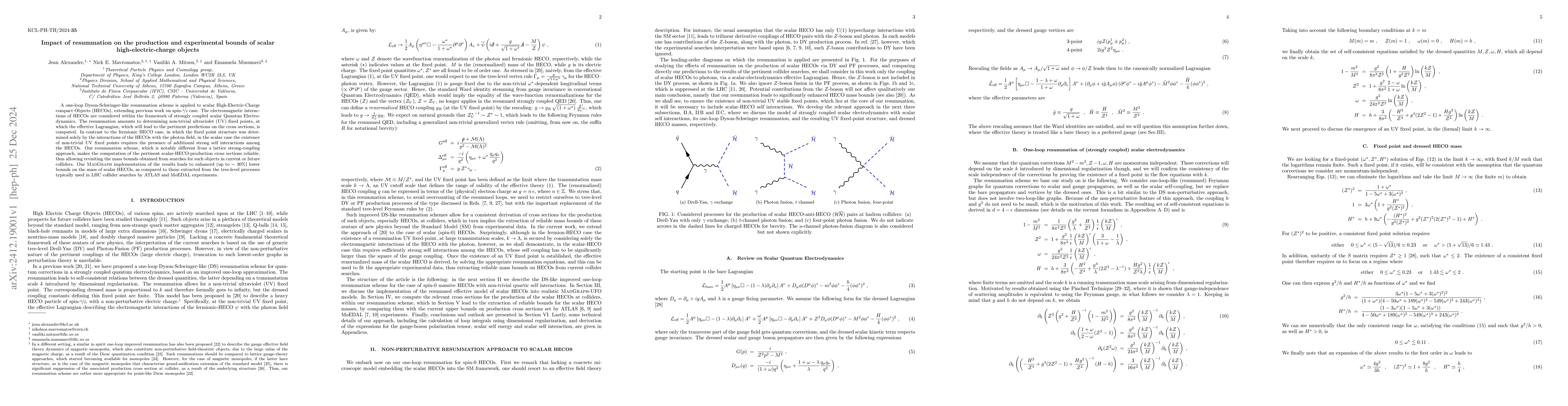 Thumbnail for Impact of resummation on the production and experimental bounds of
  scalar high-electric-charge objects
