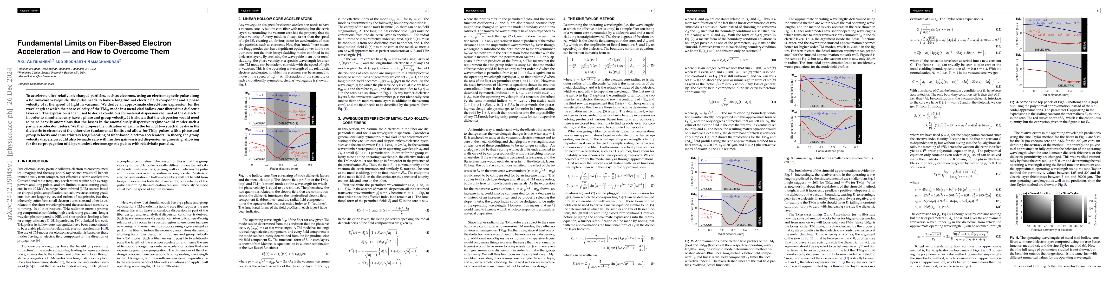 Thumbnail for Fundamental Limits on Fiber-Based Electron Acceleration $-$ and How to
  Overcome Them