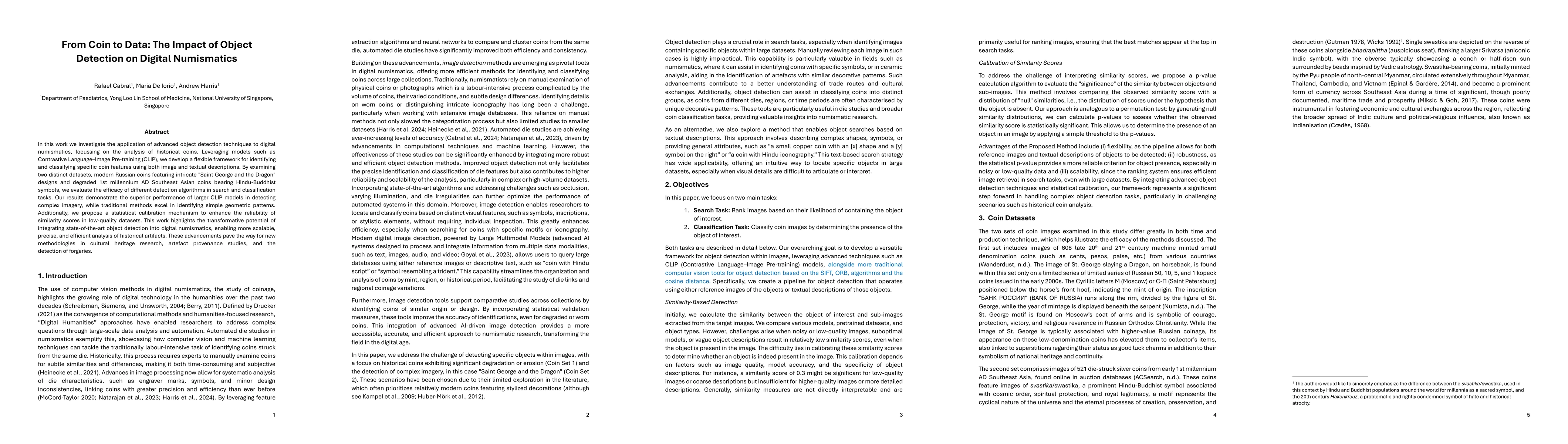 Thumbnail for From Coin to Data: The Impact of Object Detection on Digital Numismatics