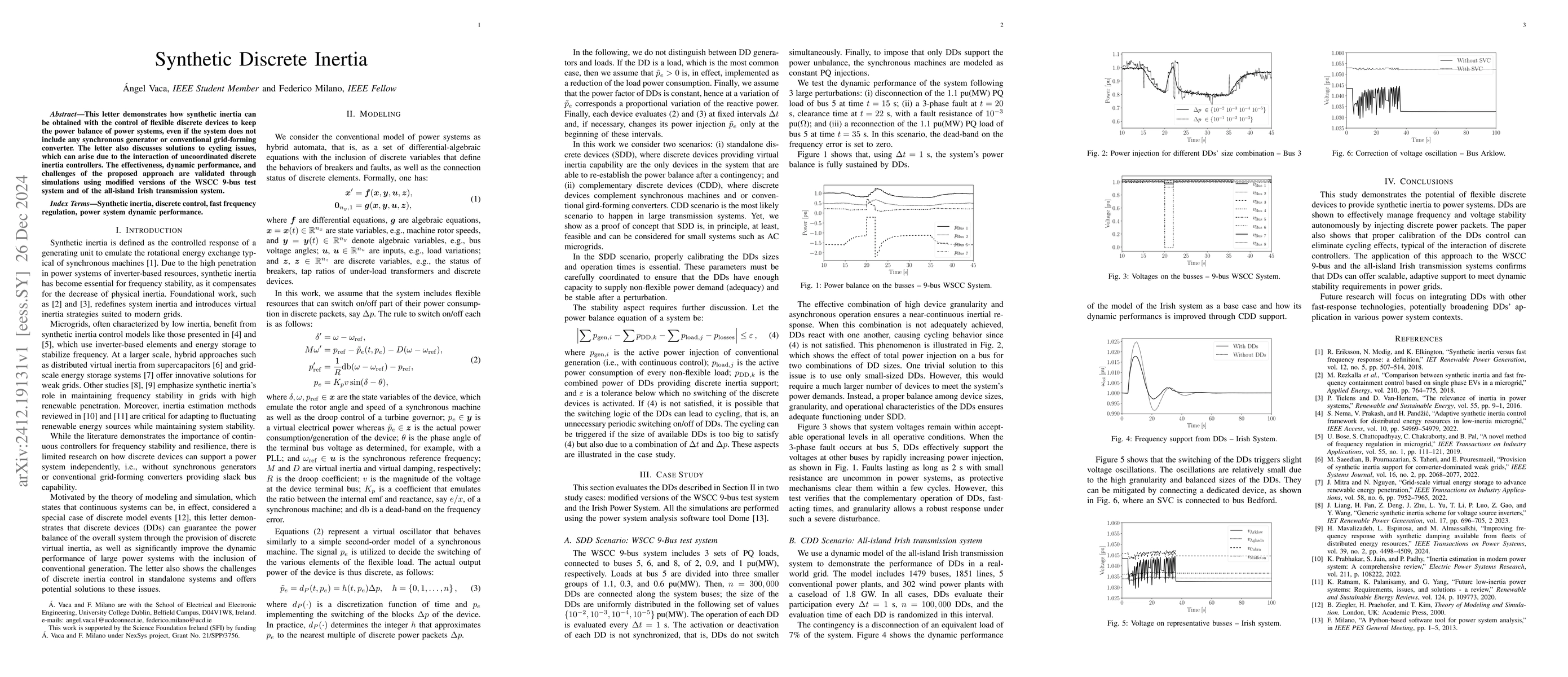 Thumbnail for Synthetic Discrete Inertia