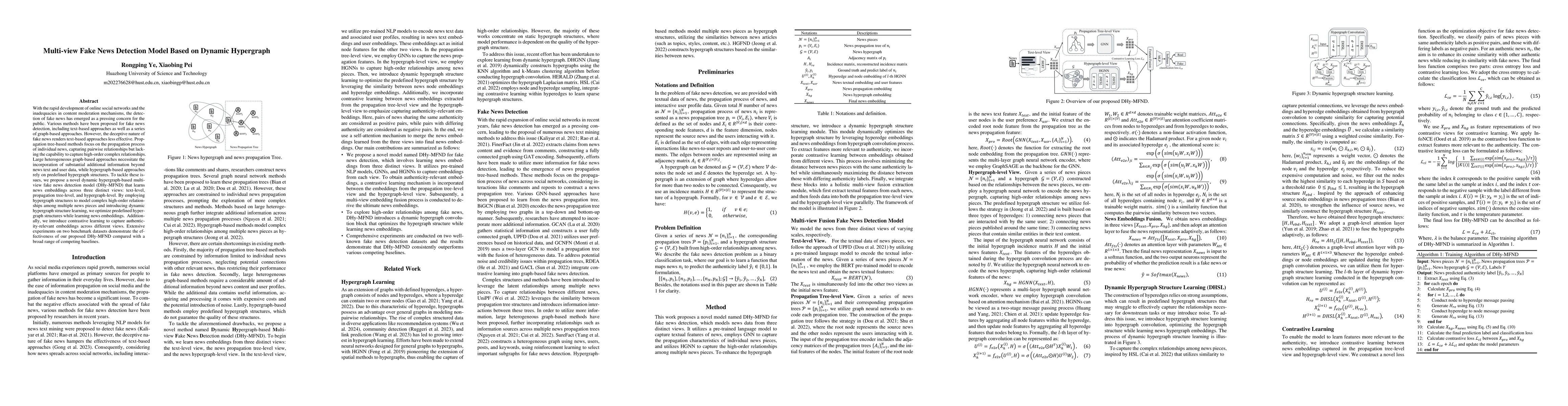 Thumbnail for Multi-view Fake News Detection Model Based on Dynamic Hypergraph