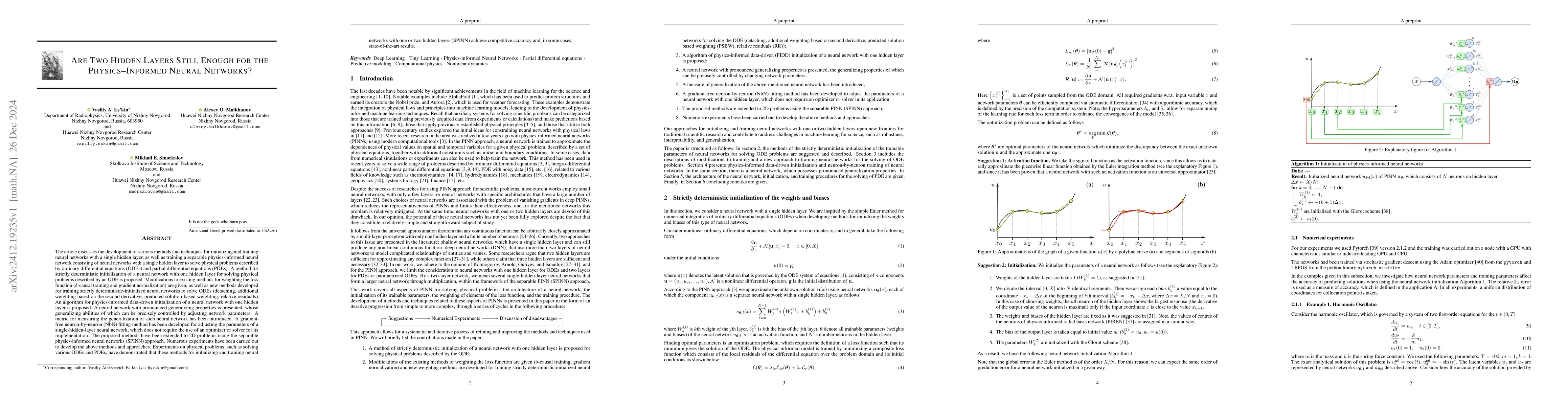 Thumbnail for Are Two Hidden Layers Still Enough for the Physics-Informed Neural
  Networks?