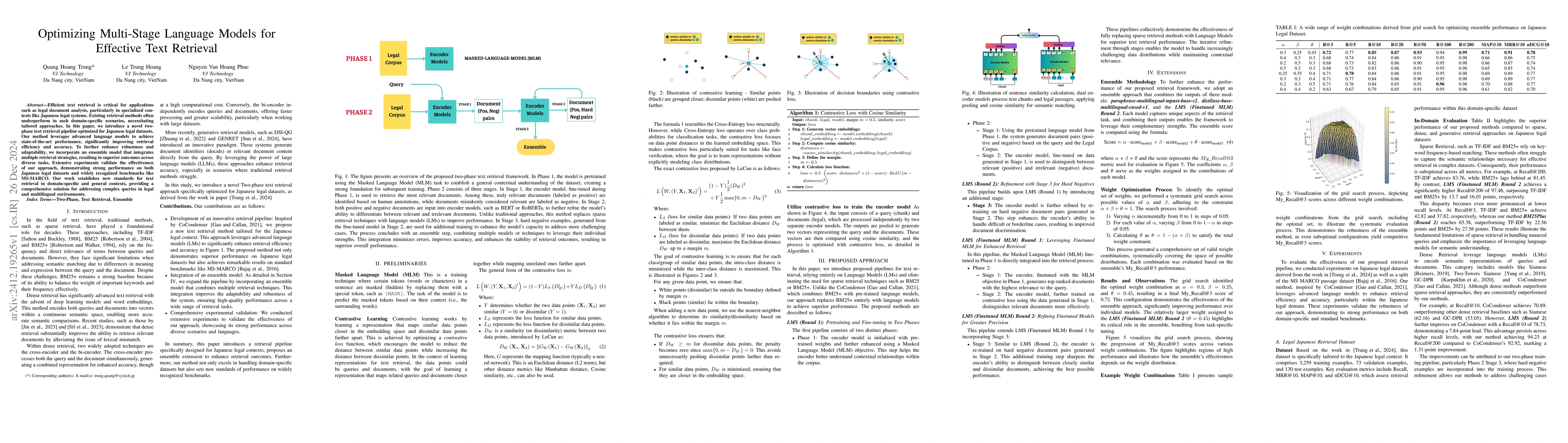 Thumbnail for Optimizing Multi-Stage Language Models for Effective Text Retrieval