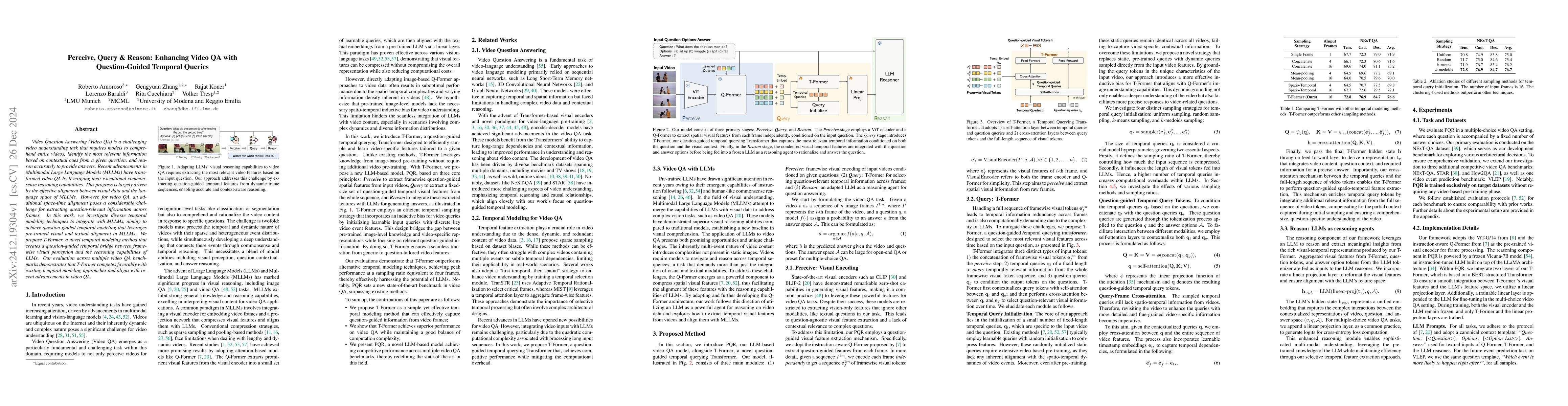 Thumbnail for Perceive, Query & Reason: Enhancing Video QA with Question-Guided
  Temporal Queries