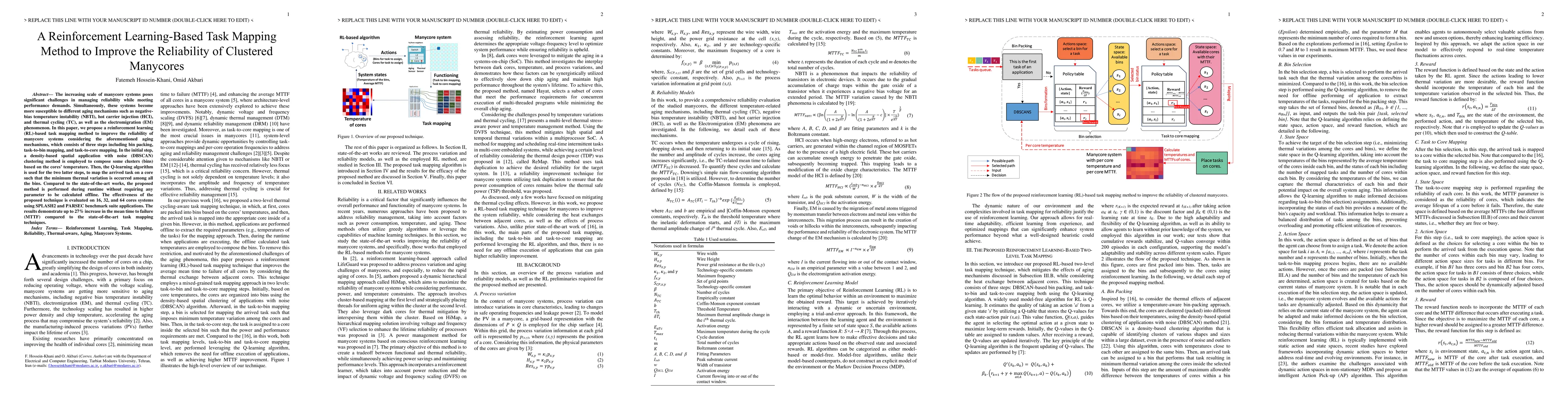 Thumbnail for A Reinforcement Learning-Based Task Mapping Method to Improve the
  Reliability of Clustered Manycores