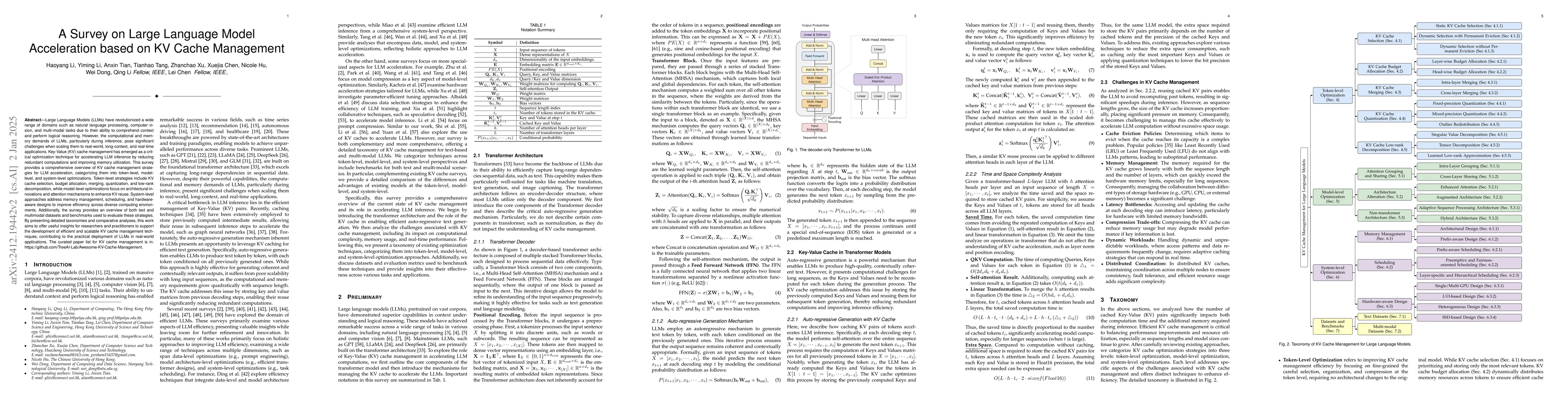 Thumbnail for A Survey on Large Language Model Acceleration based on KV Cache
  Management