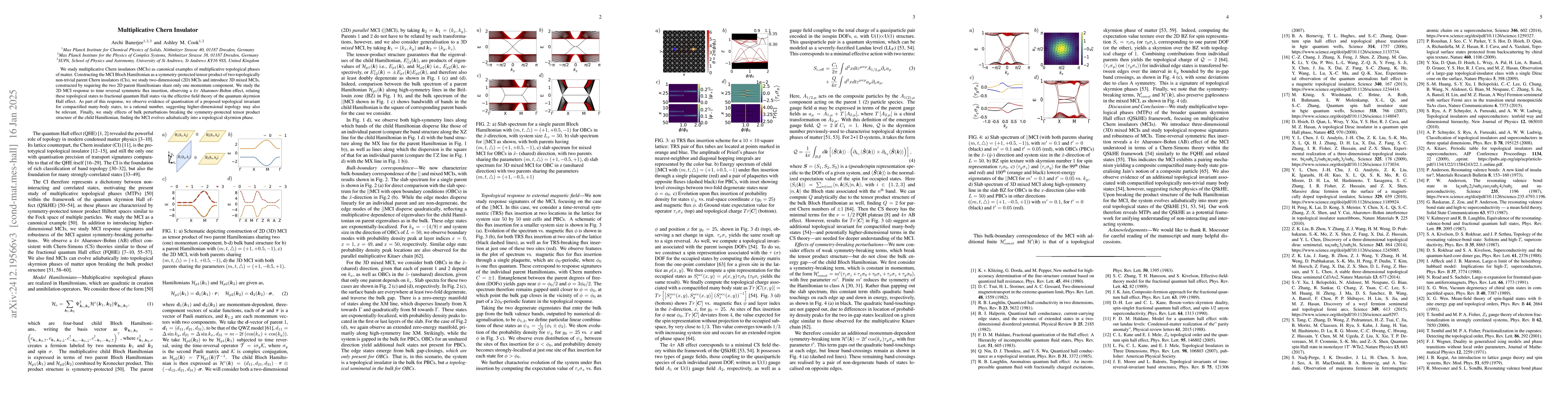 Thumbnail for Multiplicative Chern insulator