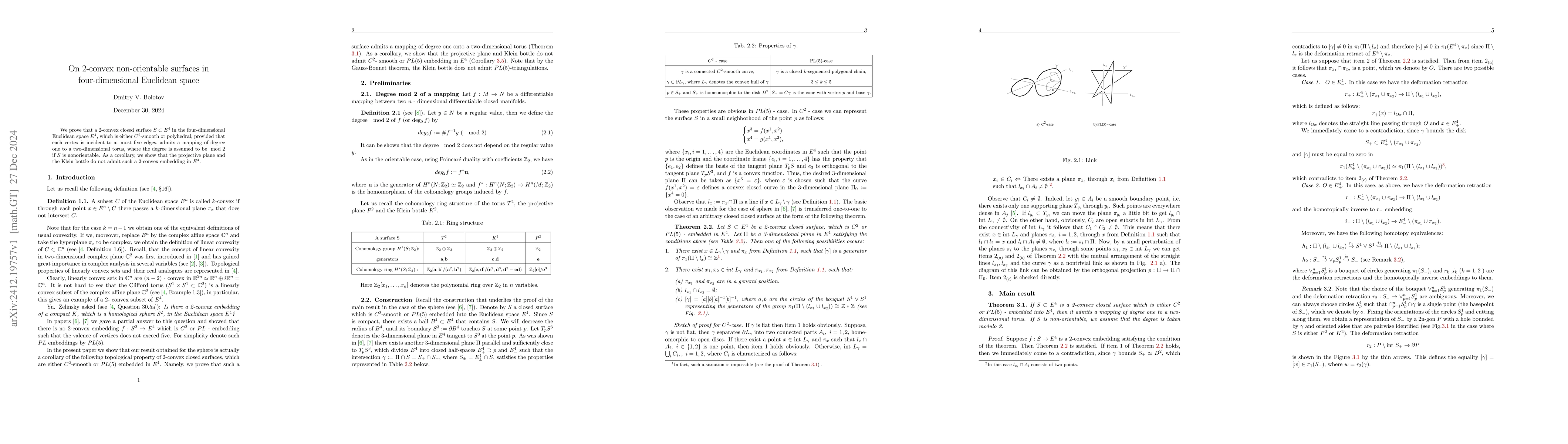 Thumbnail for On 2-convex non-orientable surfaces in four-dimensional Euclidean space