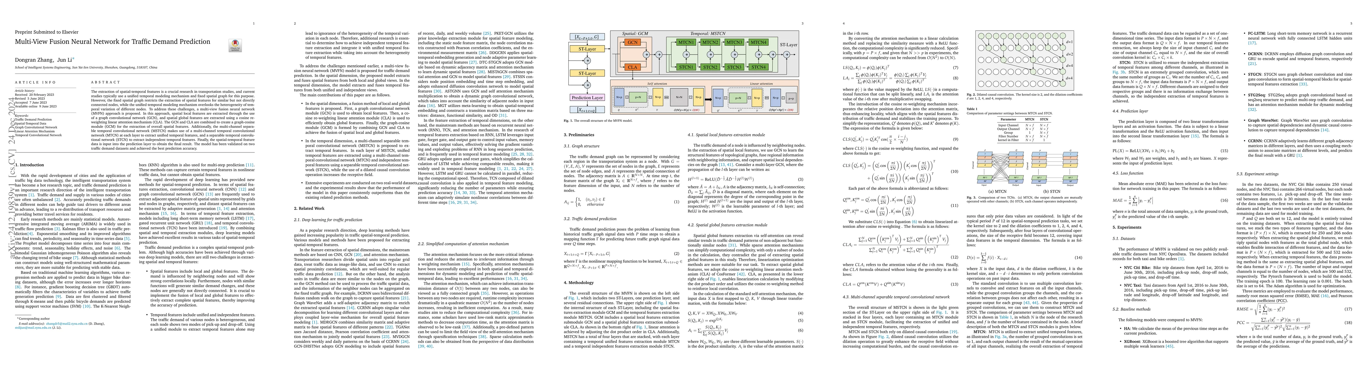 Thumbnail for Multi-View Fusion Neural Network for Traffic Demand Prediction