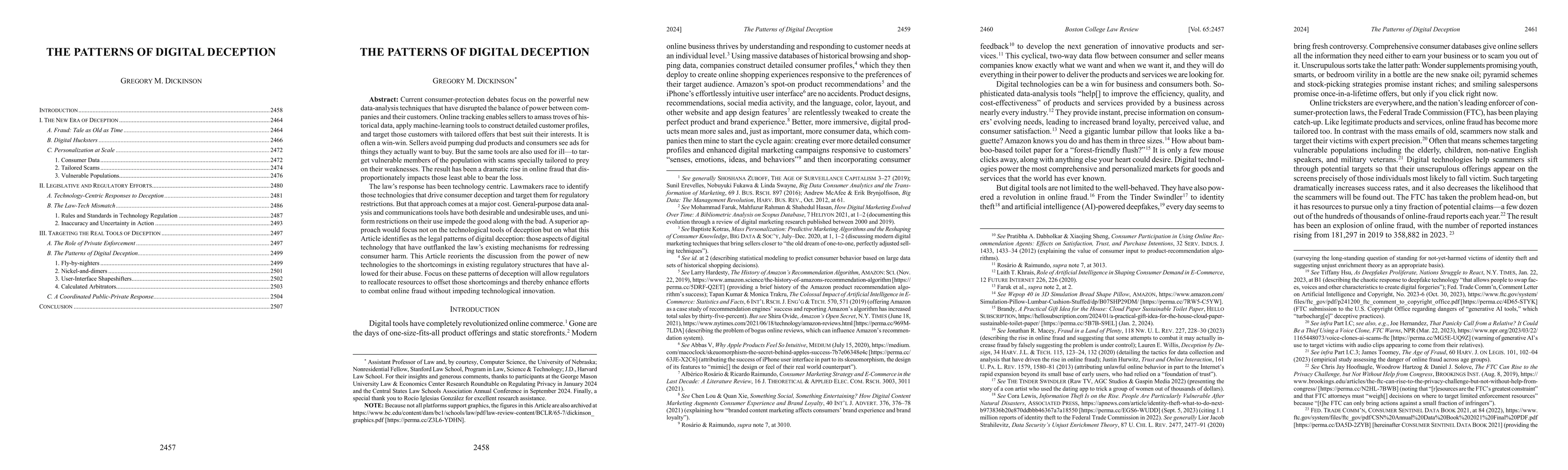 Thumbnail for The Patterns of Digital Deception