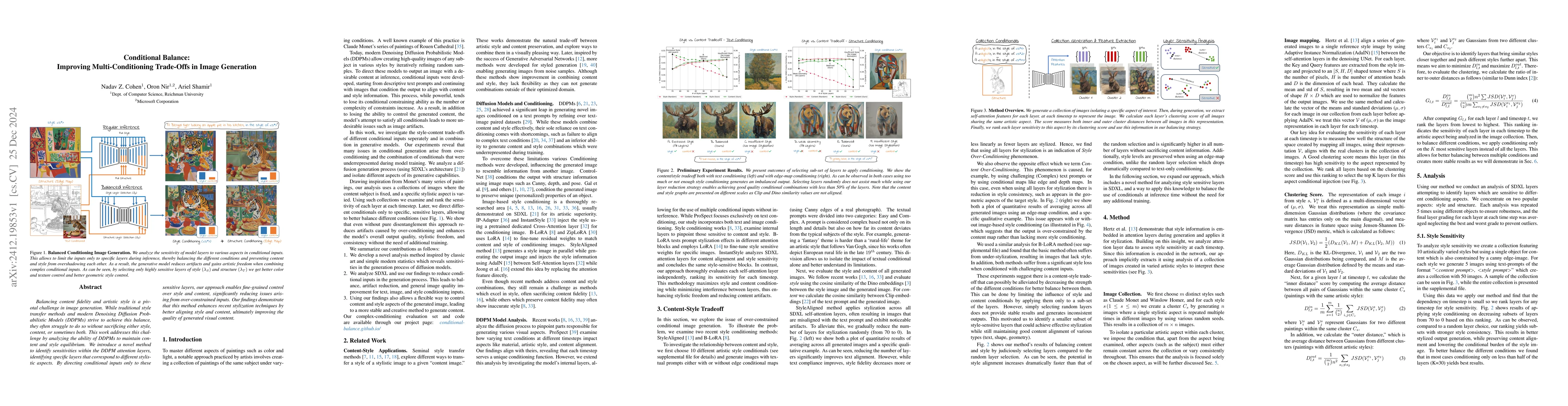 Thumbnail for Conditional Balance: Improving Multi-Conditioning Trade-Offs in Image
  Generation