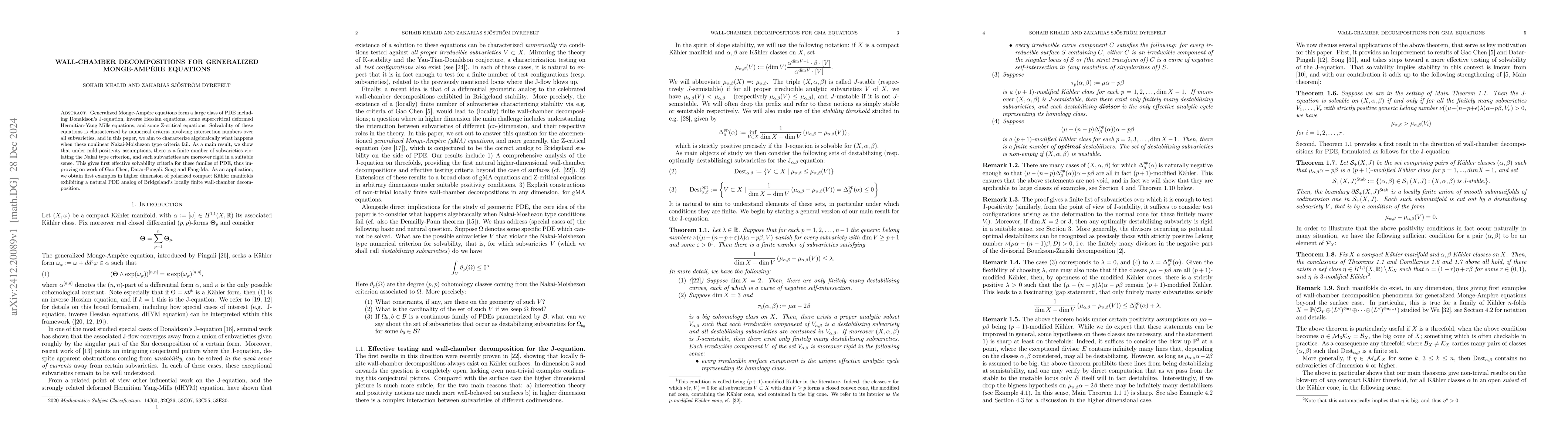 Thumbnail for Wall-chamber decompositions for generalized Monge-AmpĂ¨re equations