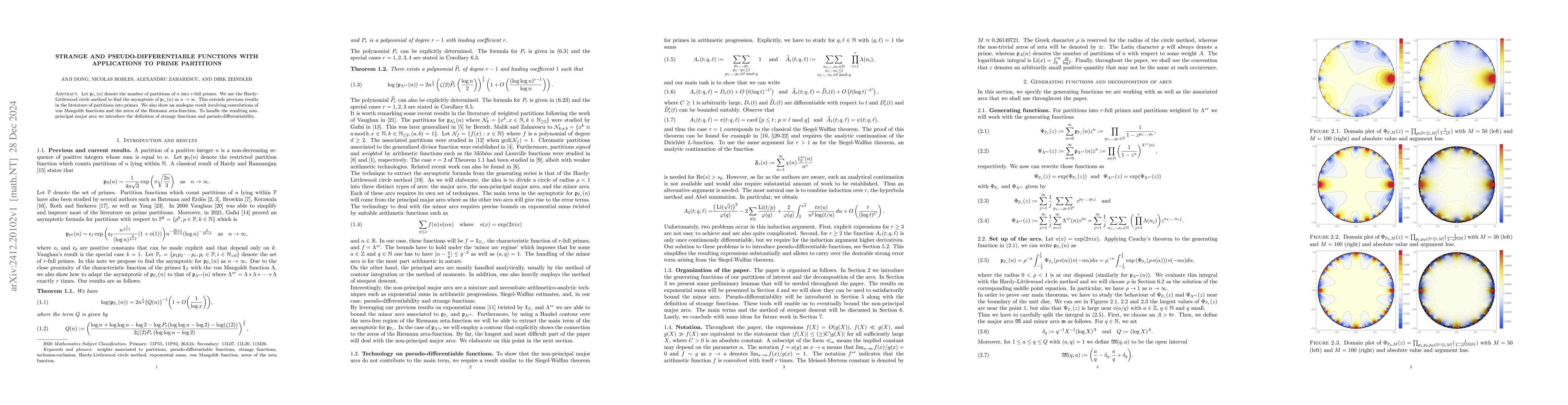 Thumbnail for Strange and pseudo-differentiable functions with applications to prime
  partitions