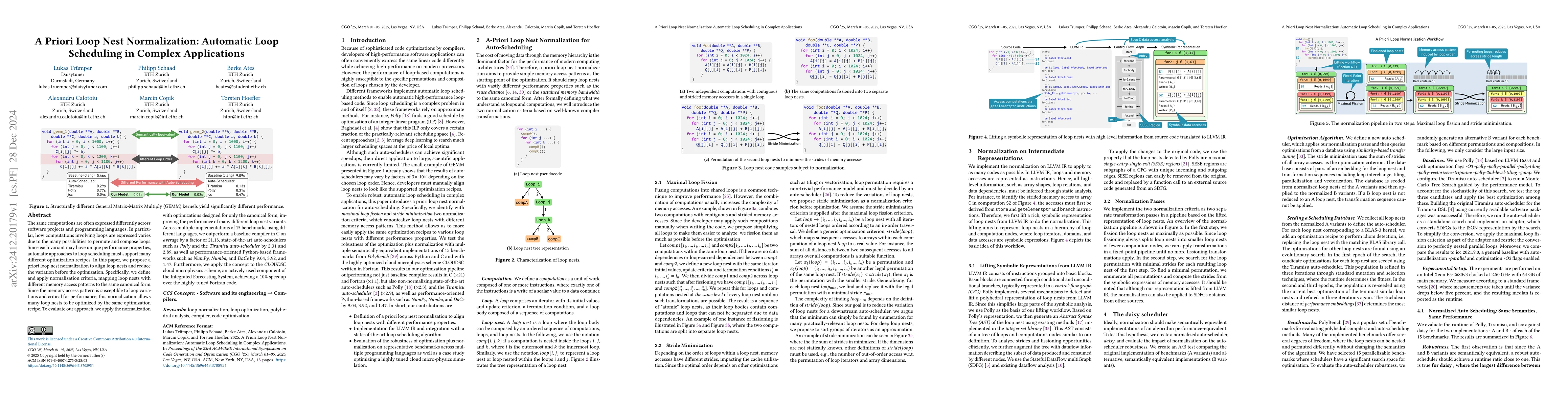 Thumbnail for A Priori Loop Nest Normalization: Automatic Loop Scheduling in Complex
  Applications