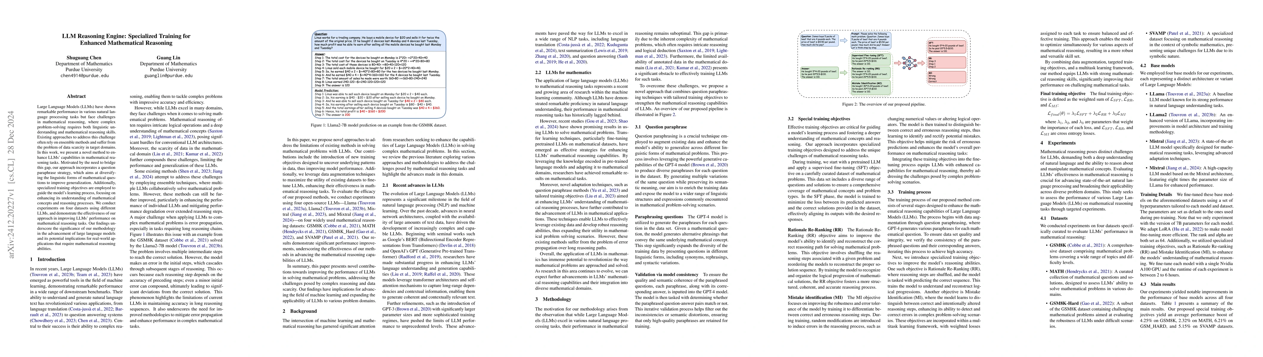 Thumbnail for LLM Reasoning Engine: Specialized Training for Enhanced Mathematical
  Reasoning