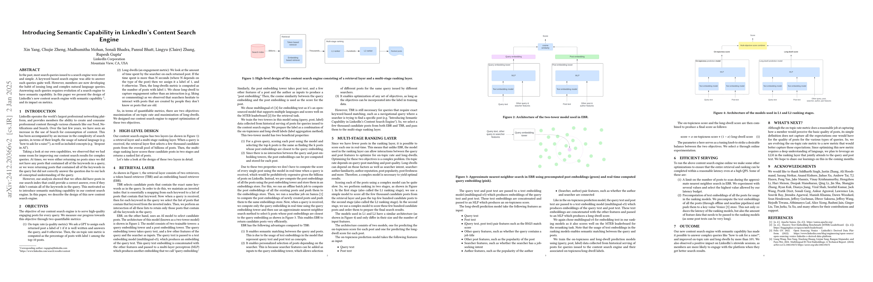 Thumbnail for Introducing Semantic Capability in LinkedIn's Content Search Engine