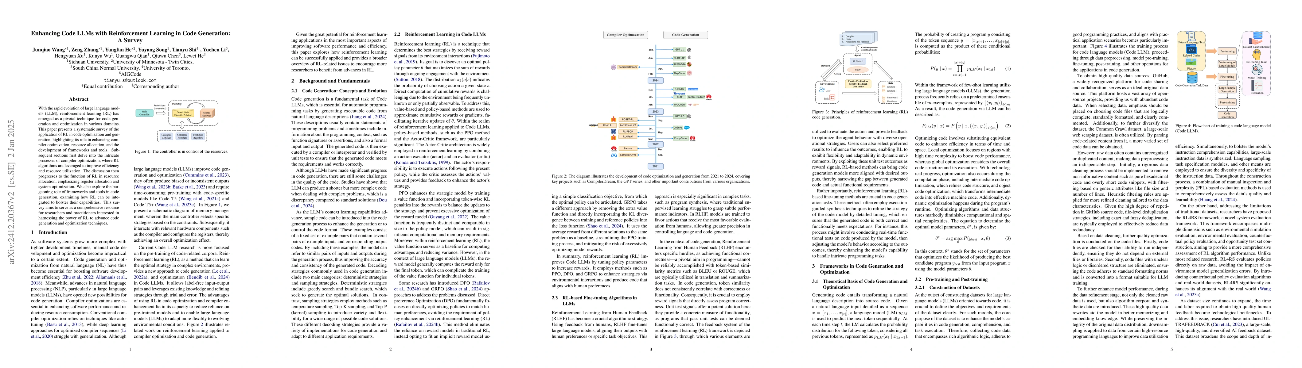 Thumbnail for Enhancing Code LLMs with Reinforcement Learning in Code Generation