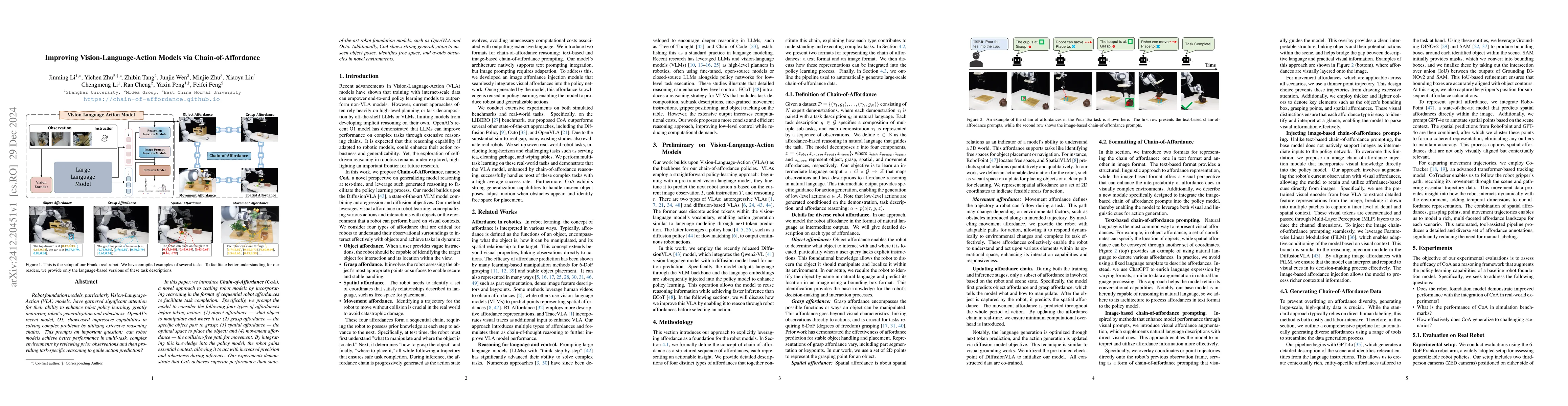 Thumbnail for Improving Vision-Language-Action Models via Chain-of-Affordance