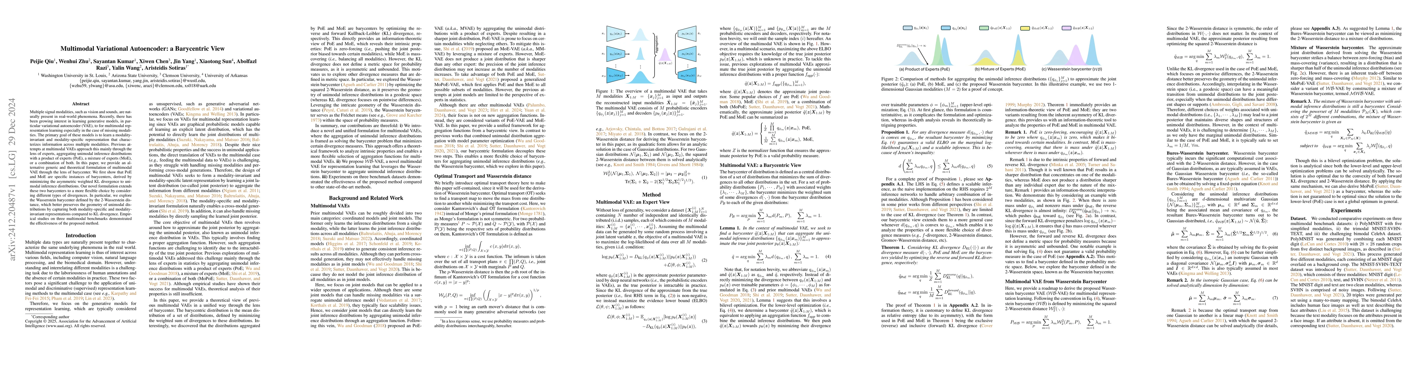 Thumbnail for Multimodal Variational Autoencoder: a Barycentric View