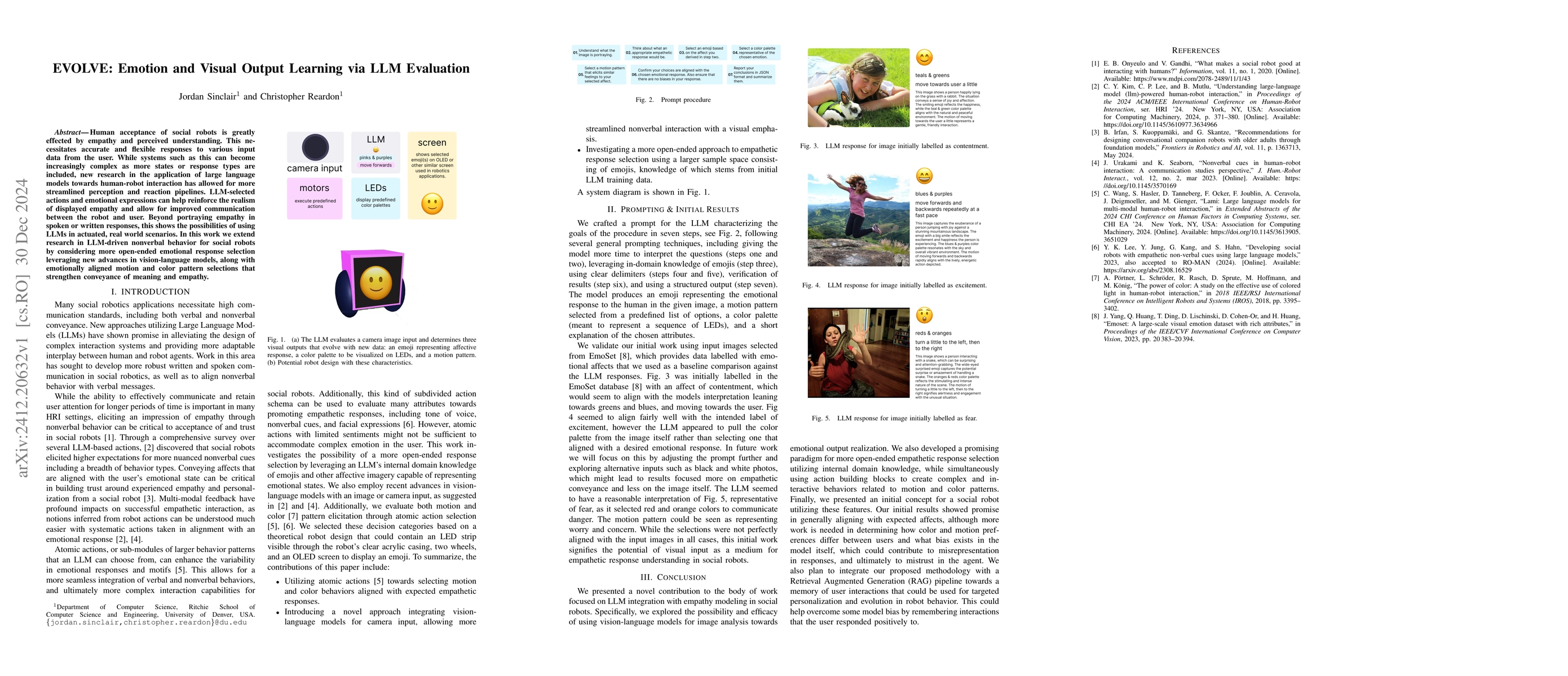 Thumbnail for EVOLVE: Emotion and Visual Output Learning via LLM Evaluation