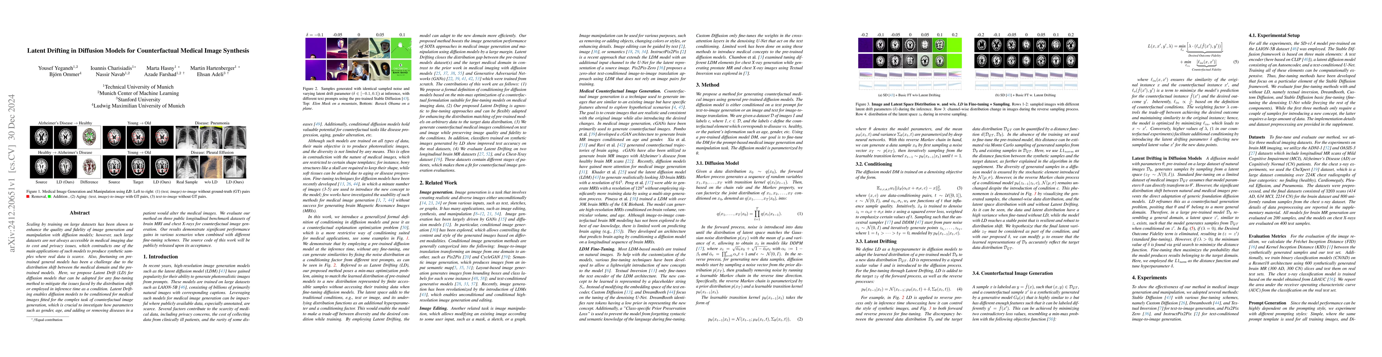 Thumbnail for Latent Drifting in Diffusion Models for Counterfactual Medical Image
  Synthesis