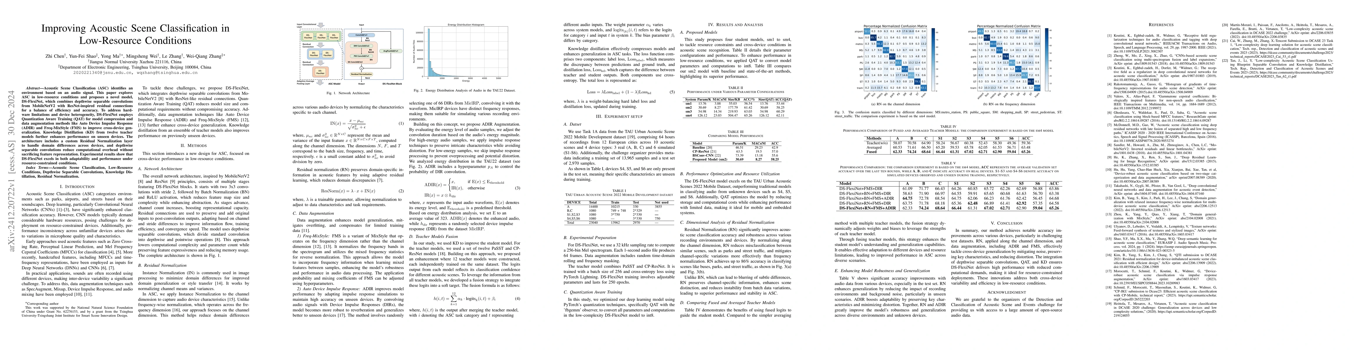 Thumbnail for Improving Acoustic Scene Classification in Low-Resource Conditions