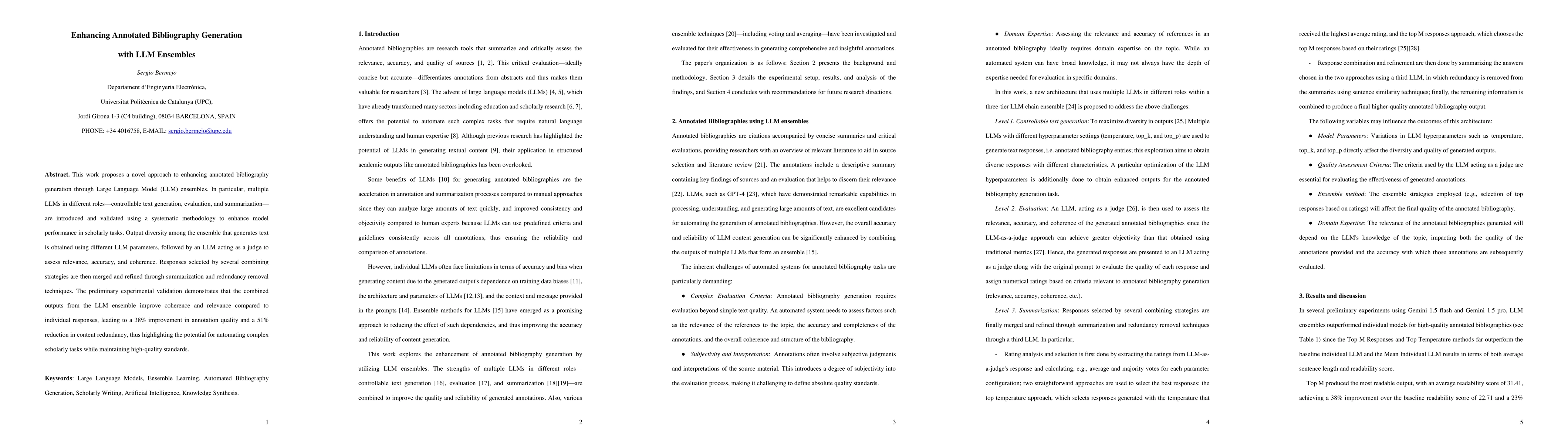 Thumbnail for Enhancing Annotated Bibliography Generation with LLM Ensembles