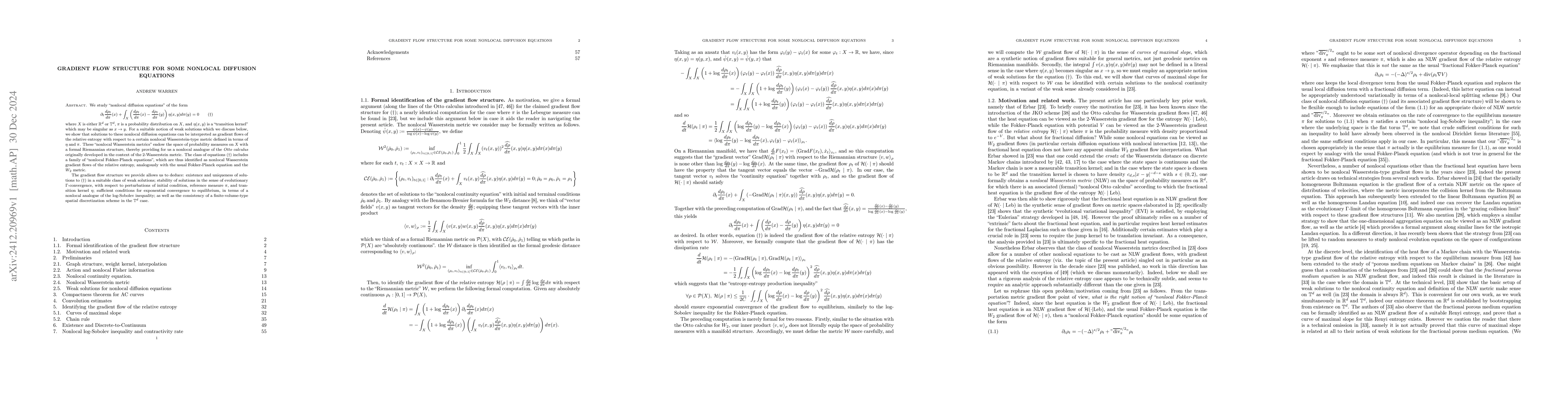 Thumbnail for Gradient flow structure for some nonlocal diffusion equations