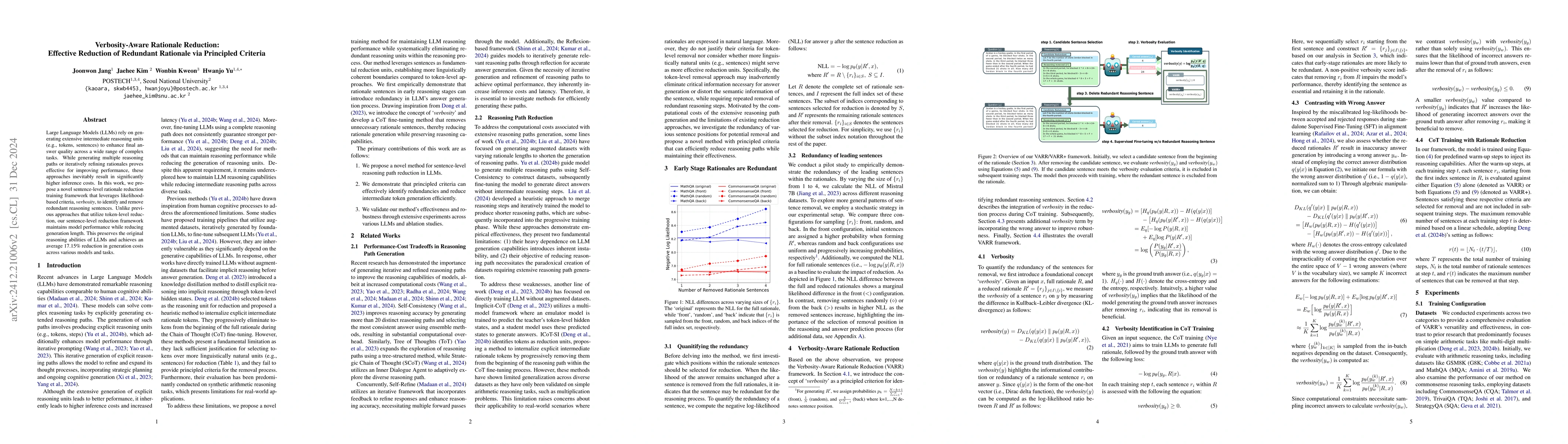 Thumbnail for Verbosity-Aware Rationale Reduction: Effective Reduction of Redundant
  Rationale via Principled Criteria
