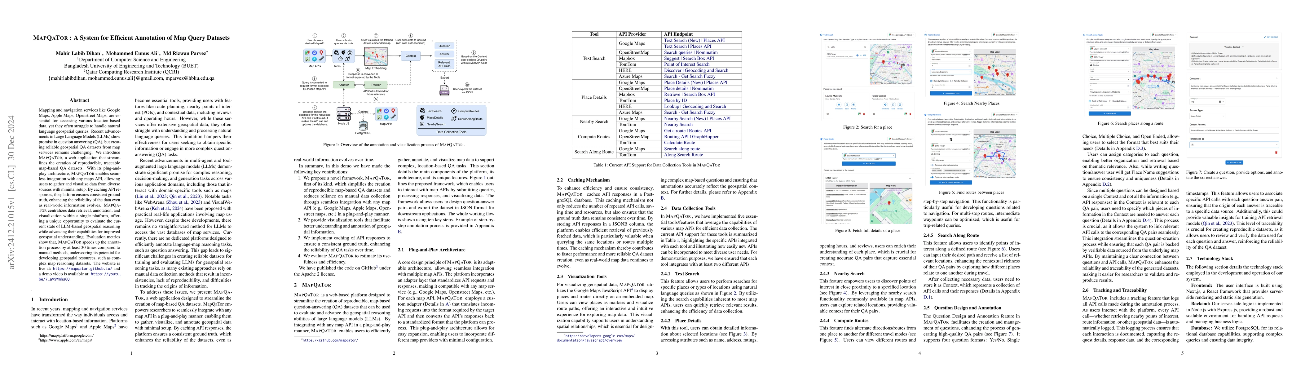 Thumbnail for MapQaTor: A System for Efficient Annotation of Map Query Datasets