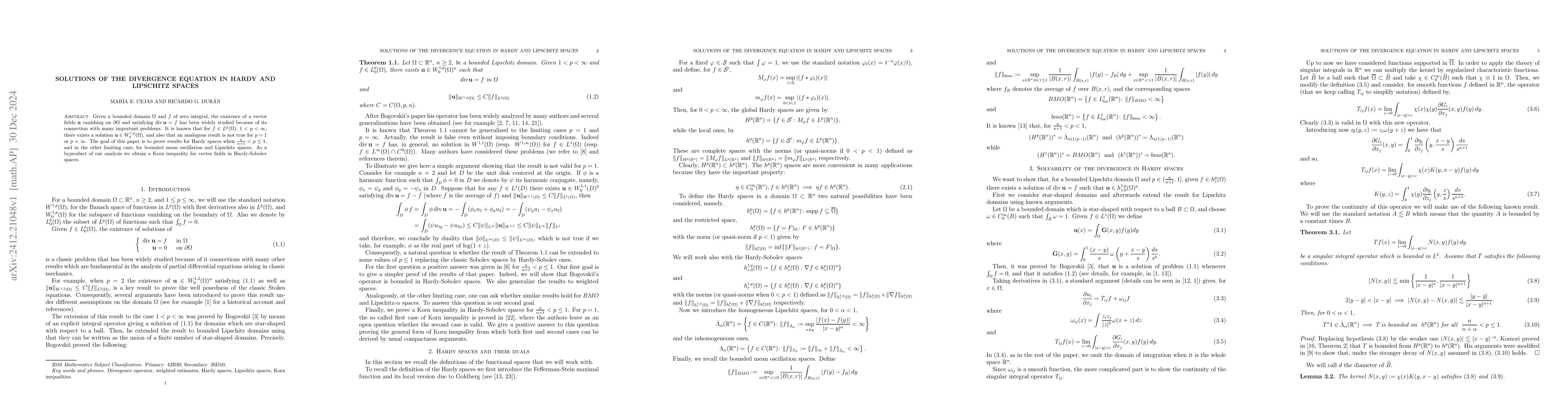 Thumbnail for Solutions of the divergence equation in Hardy and lipschitz spaces