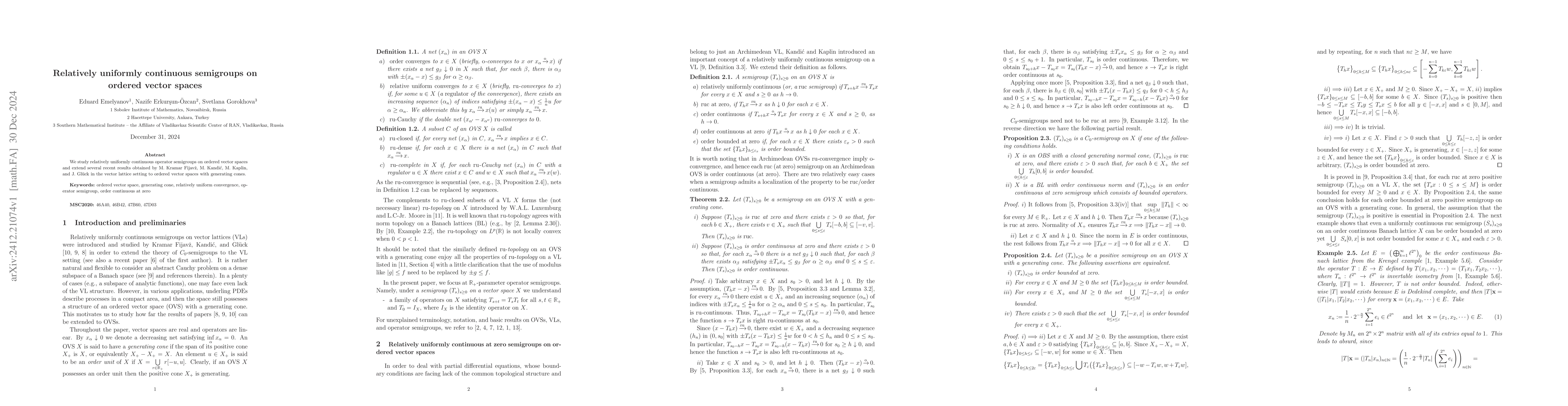 Thumbnail for Relatively uniformly continuous semigroups on ordered vector spaces